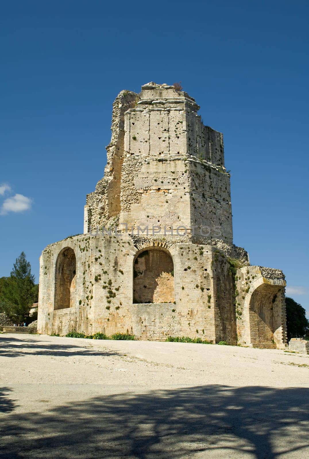 Tour Magne in Nîmes in the South of France
