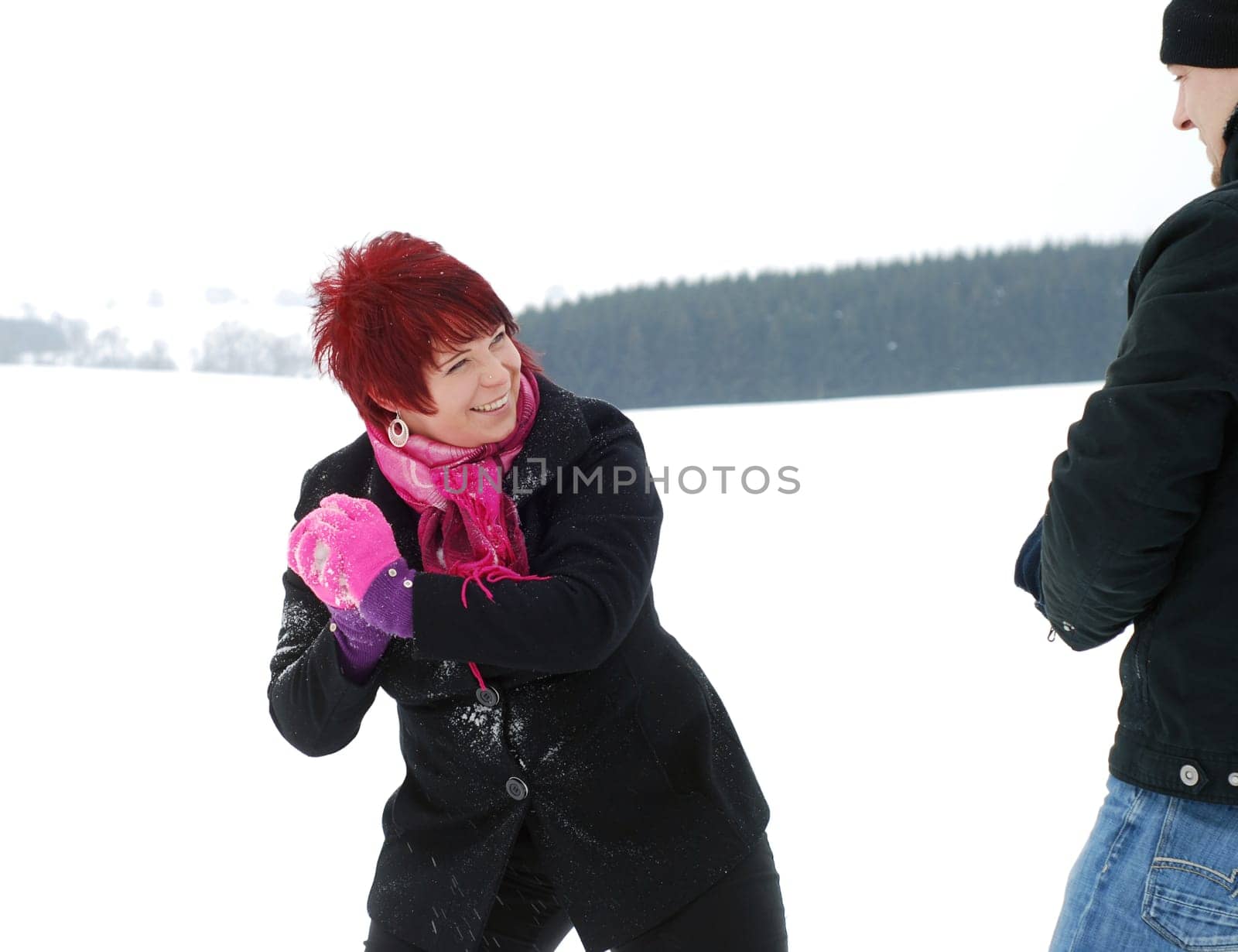 Snowball fight