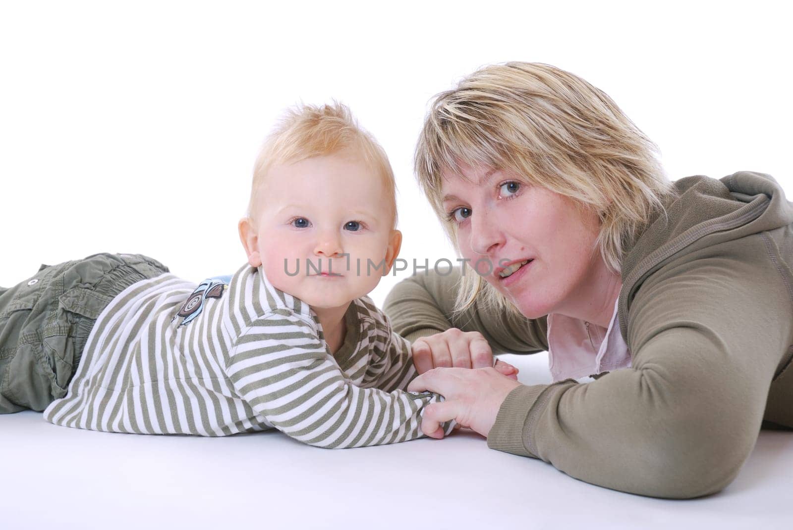 Mother and son