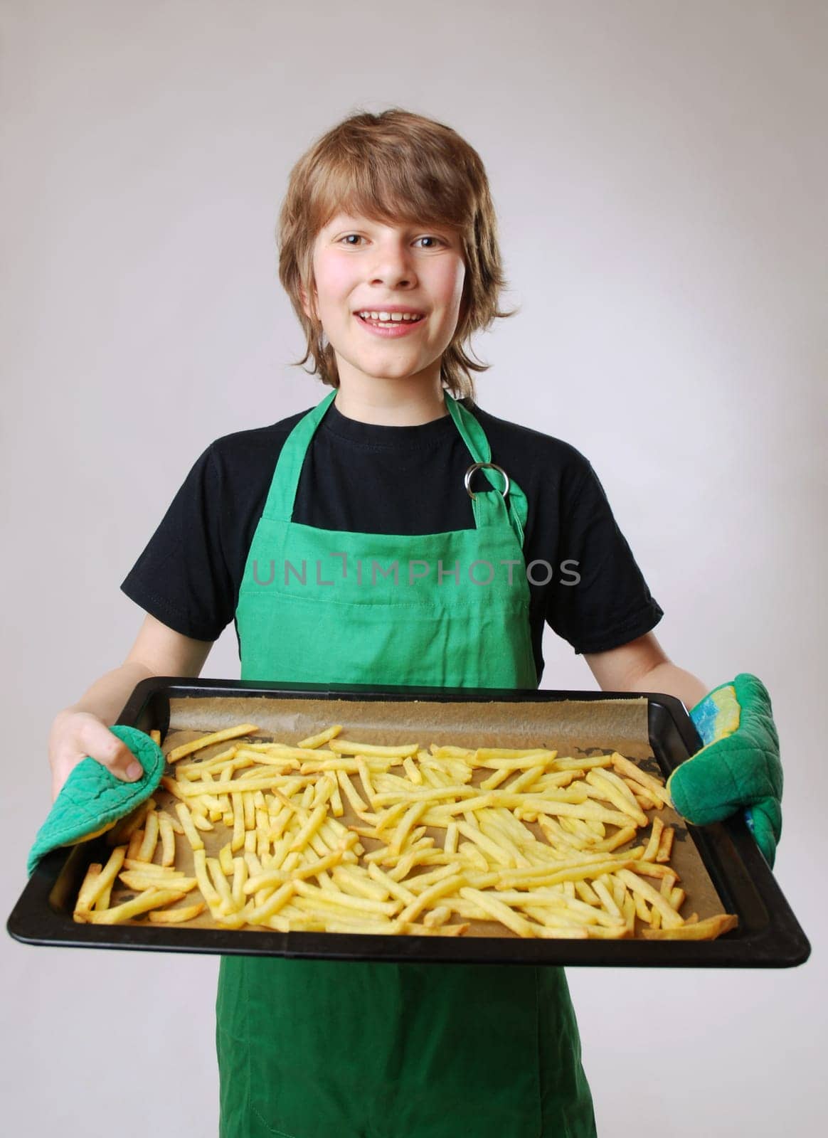 Bake french fries