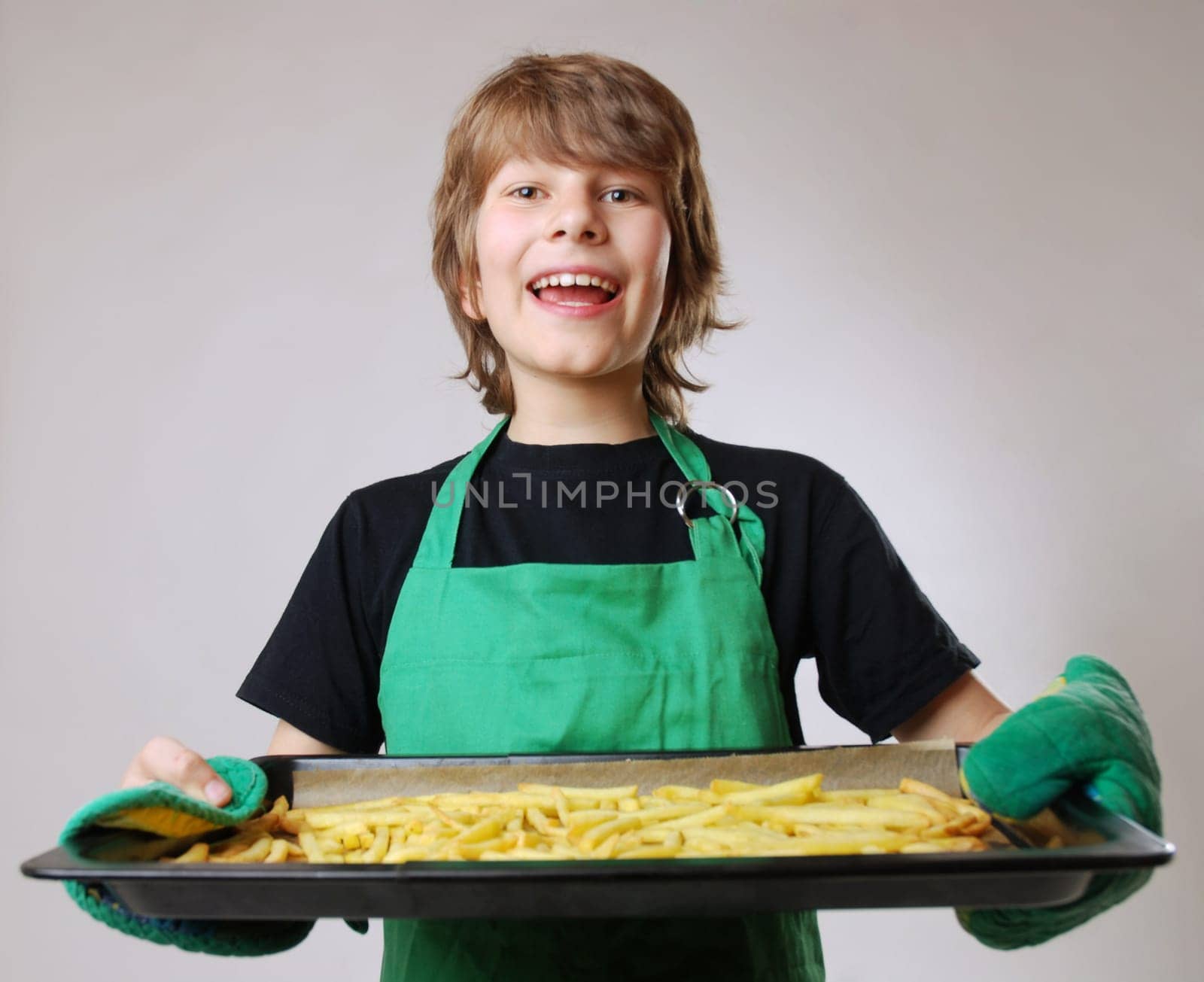 Bake french fries