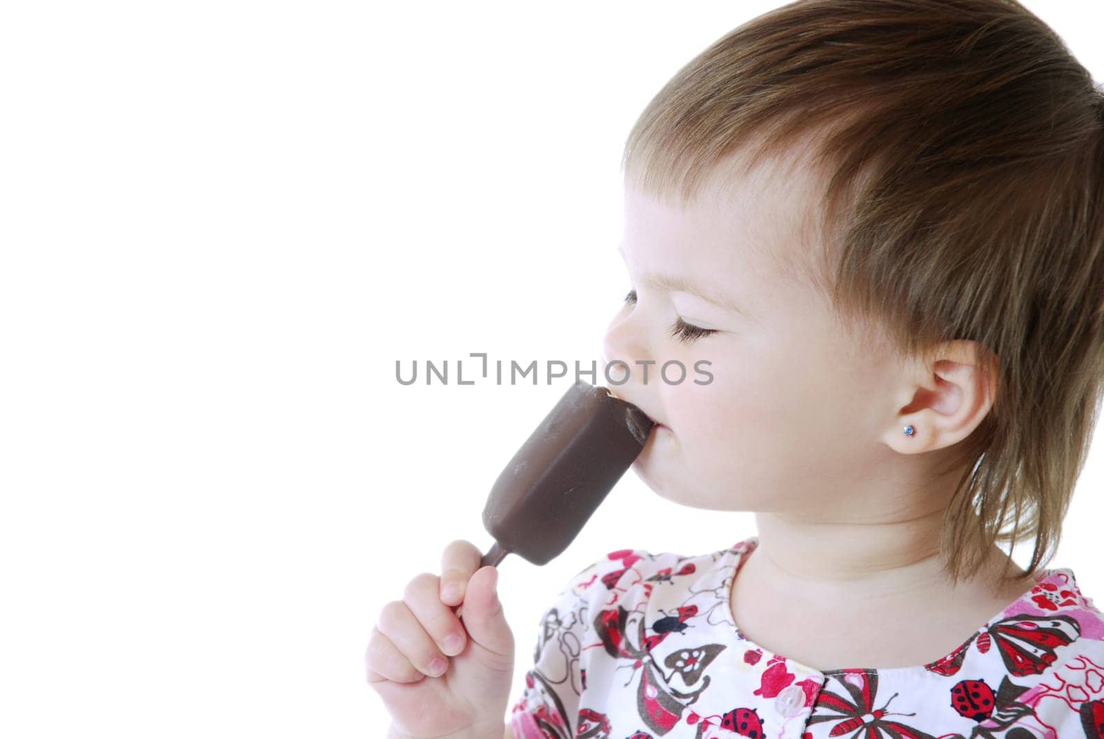 Eating ice cream