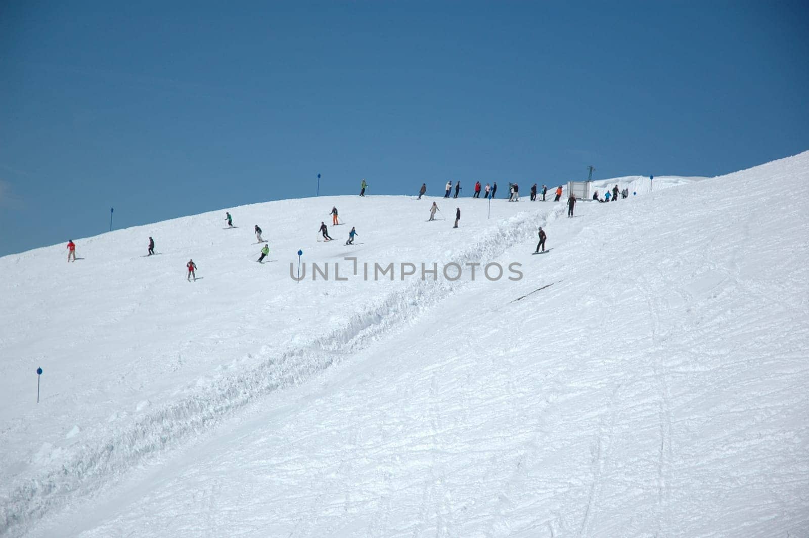 Ski resort on the Arlberg
