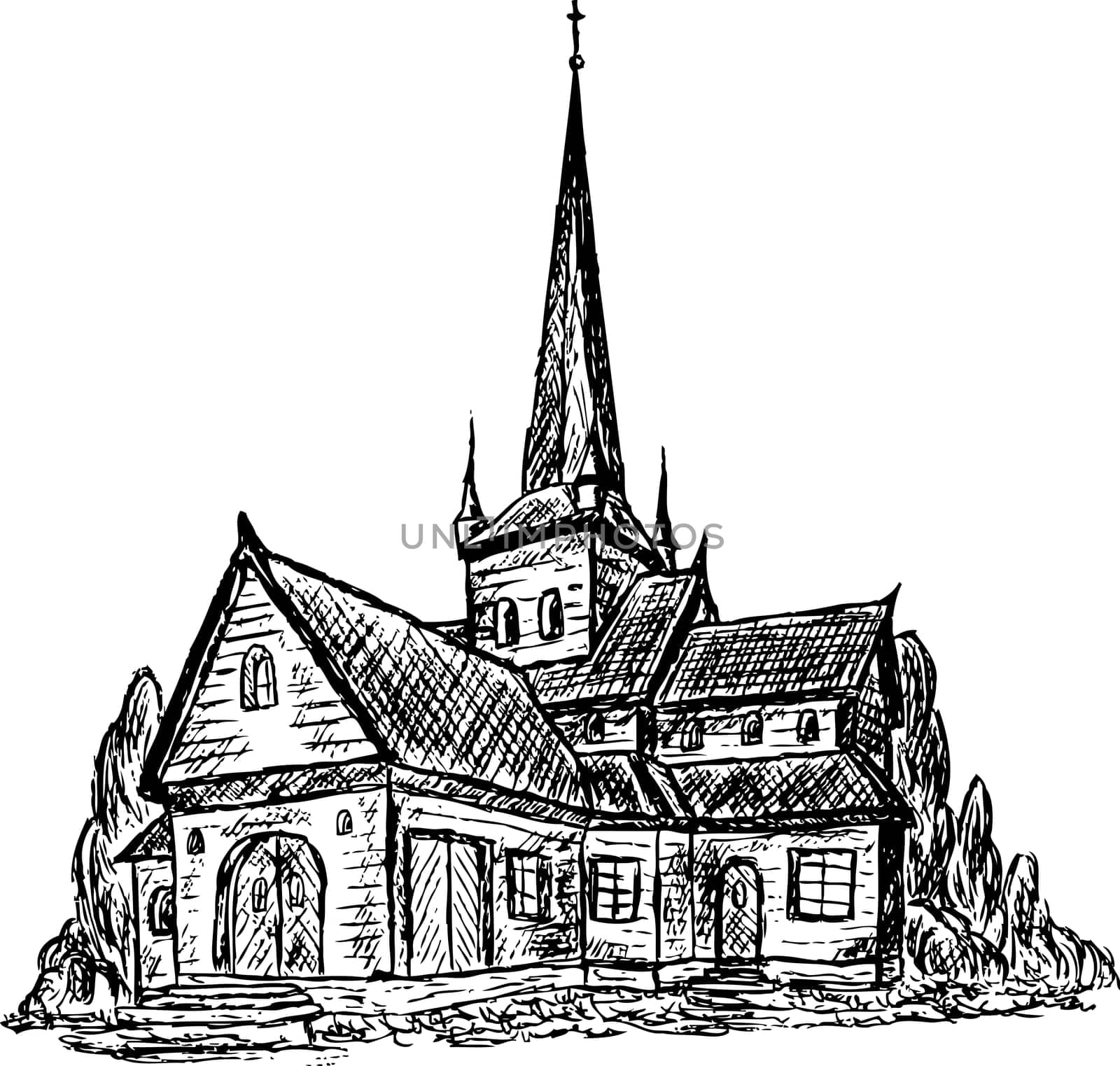 wooden chapel