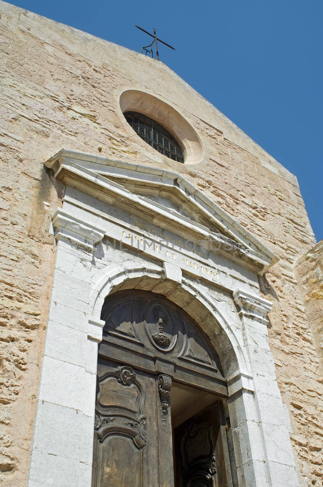 Portal of the Laurent Church in Marseille