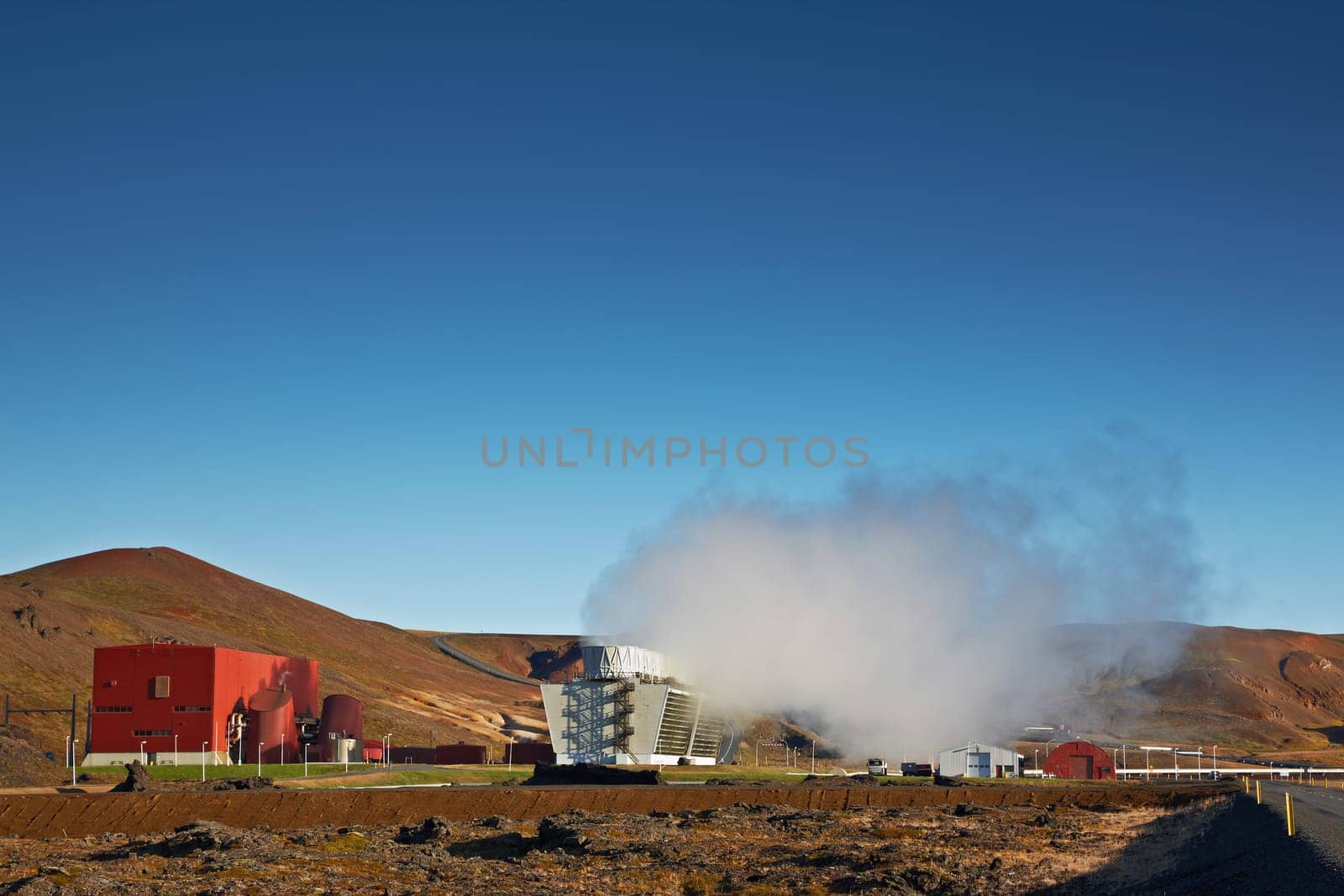 Krafla Geothermal Power Plant, Iceland