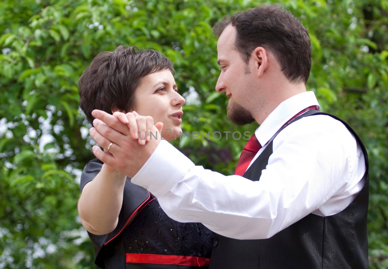 Happy couple