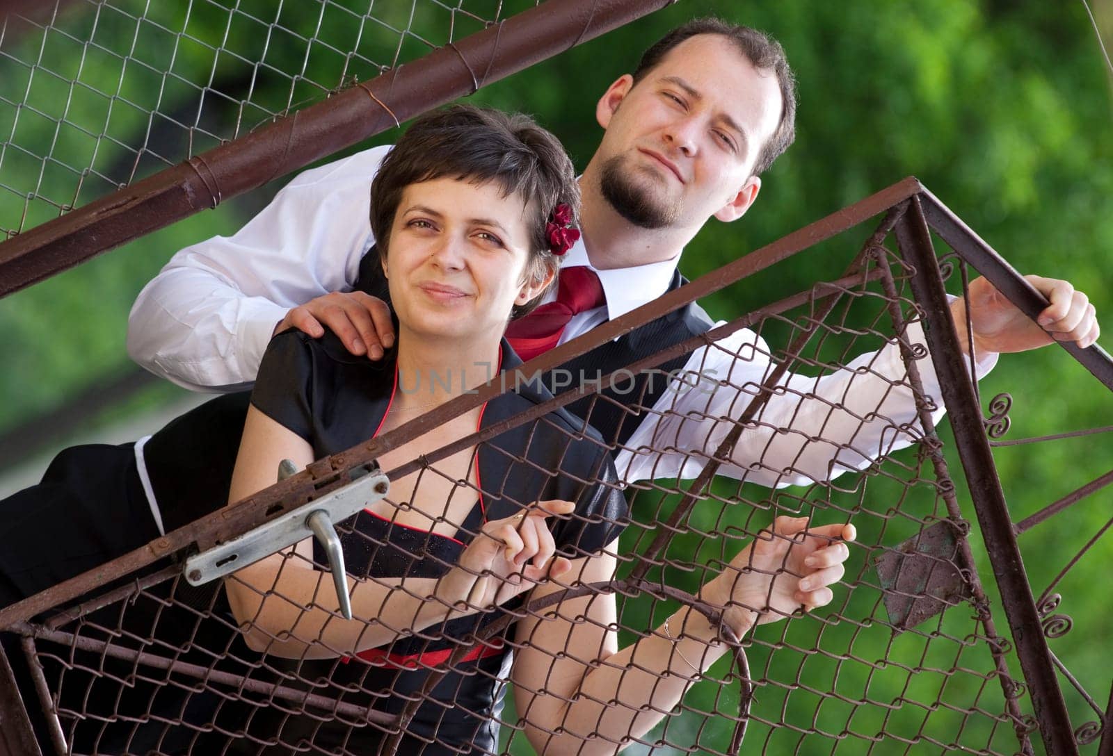 Happy couple