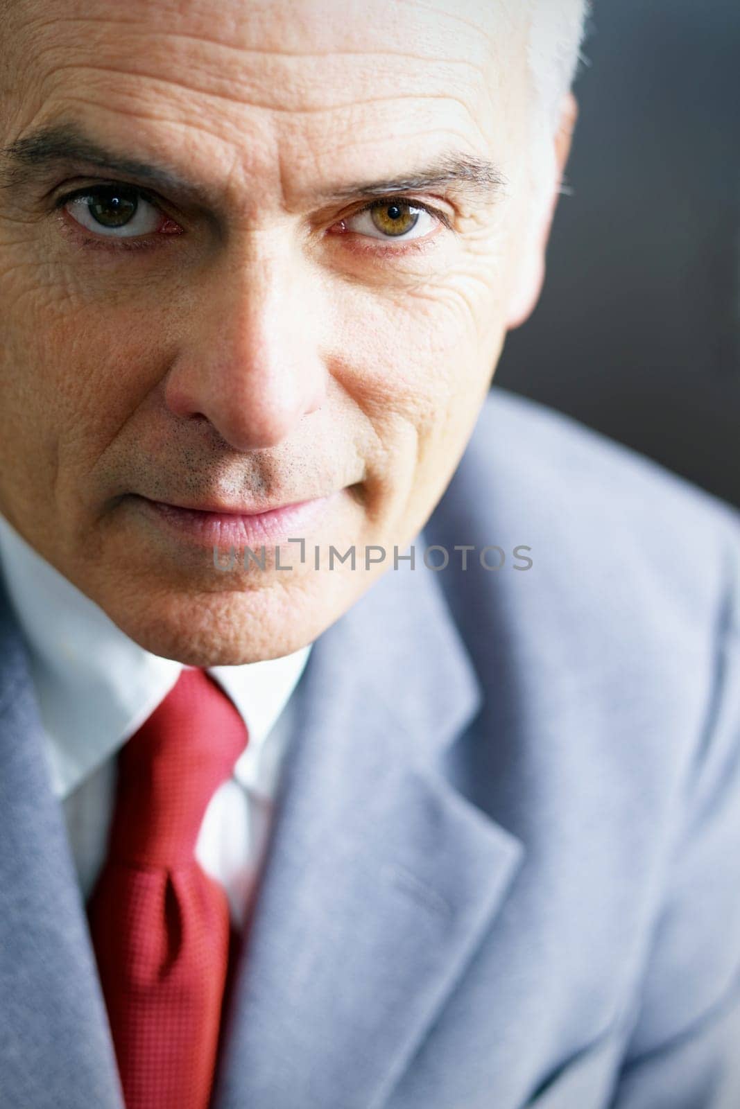 mature businessman in office