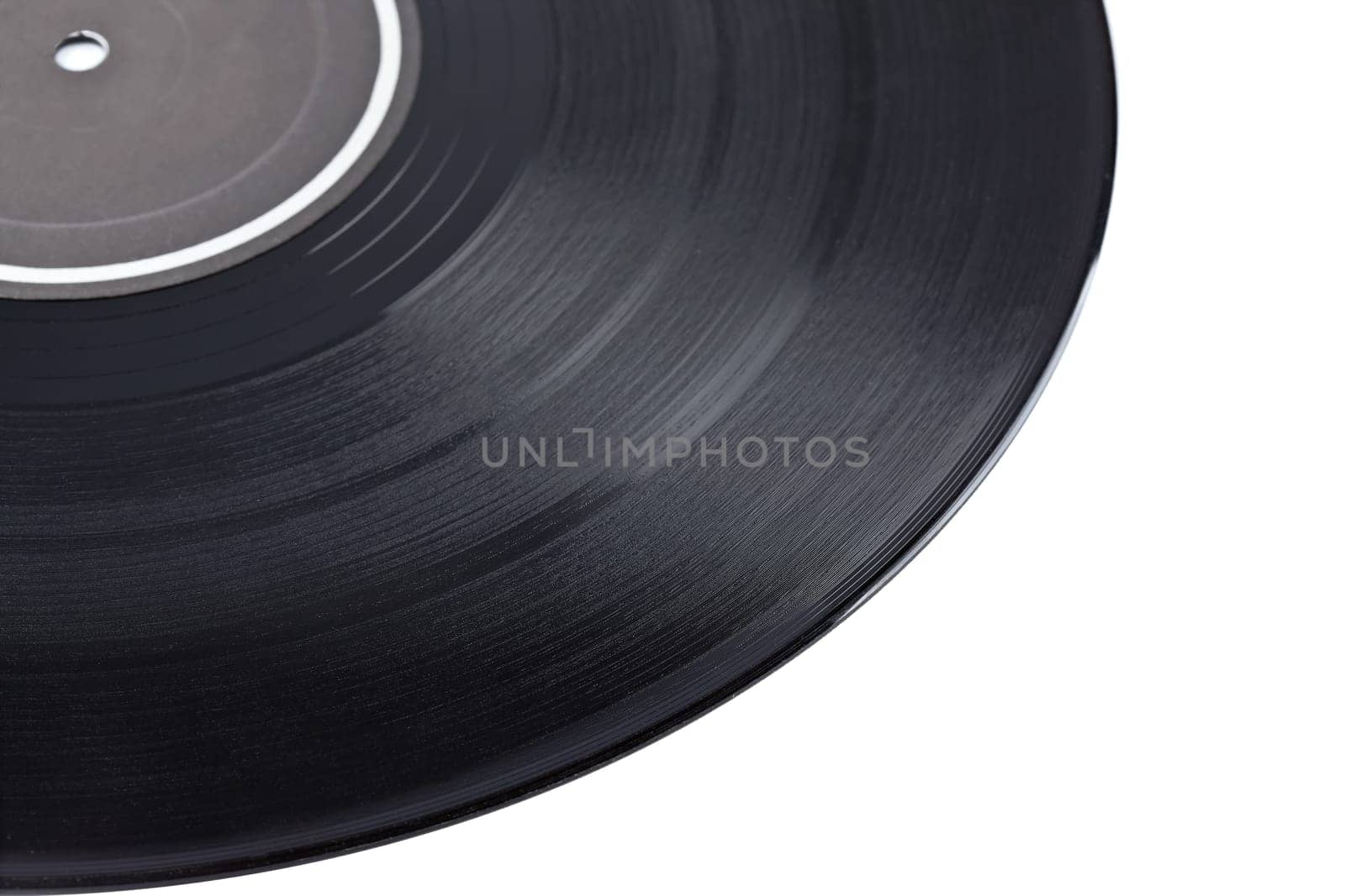 Dusty vinyl record