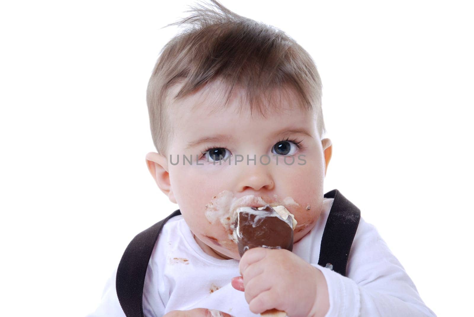 Eating ice cream