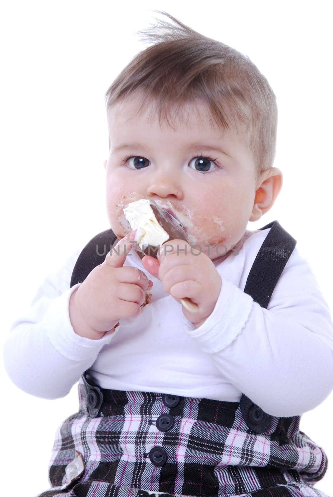 Eating ice cream