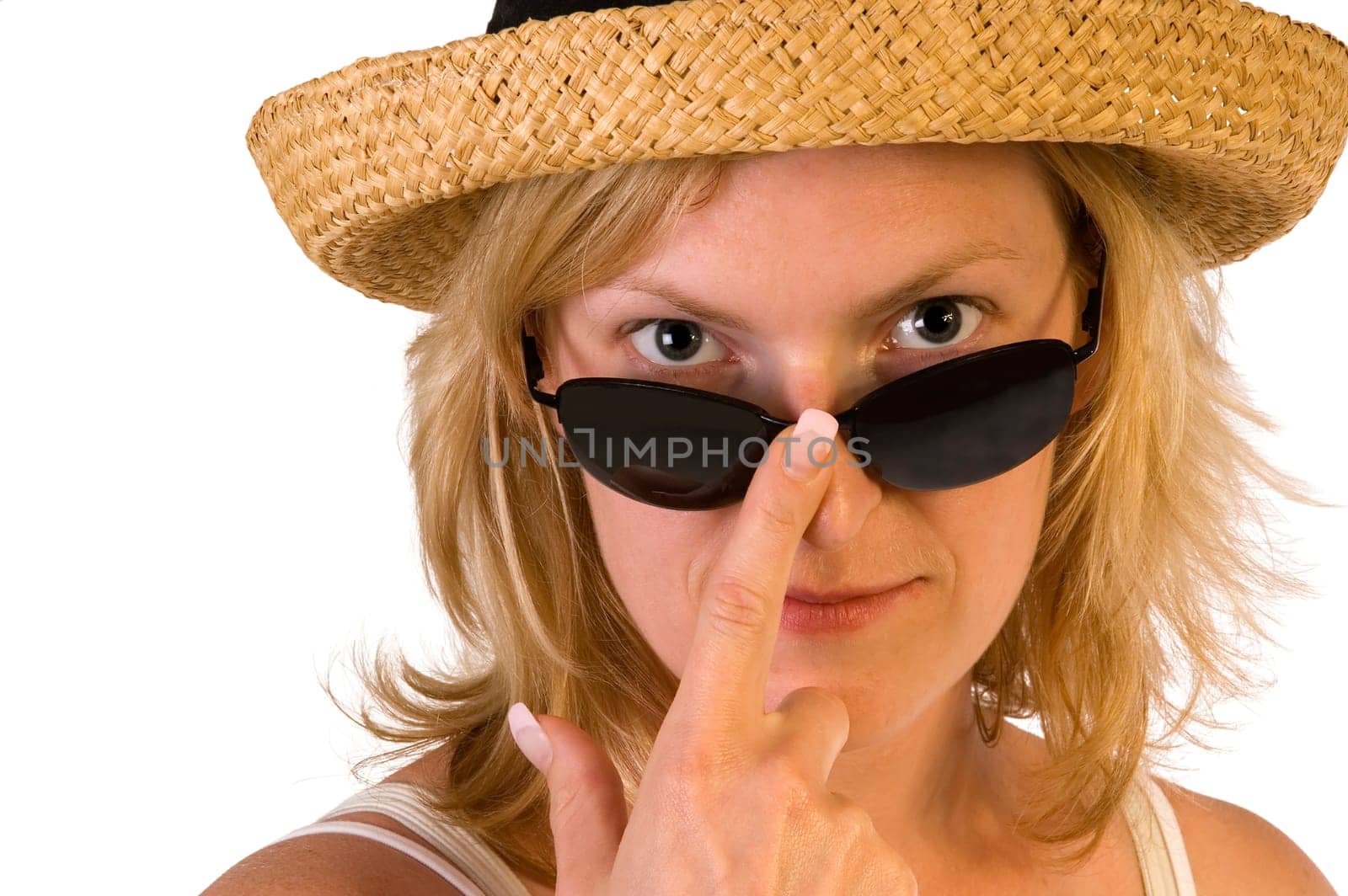 straw hat and sunglasses 3