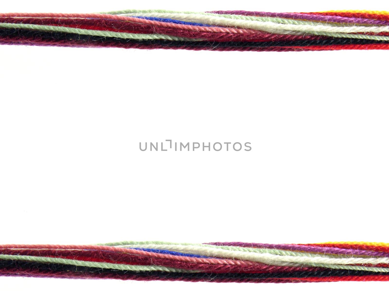 Background skein of wool