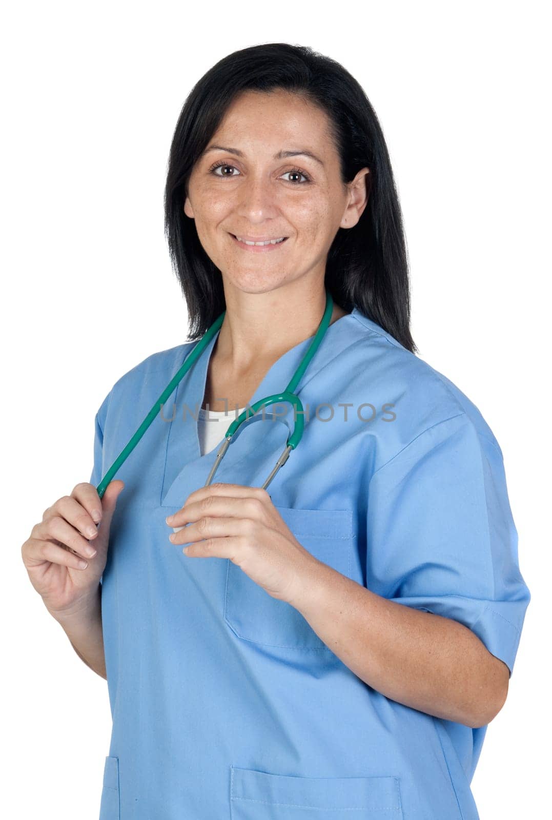 Attractive, doctor ,woman ,mute