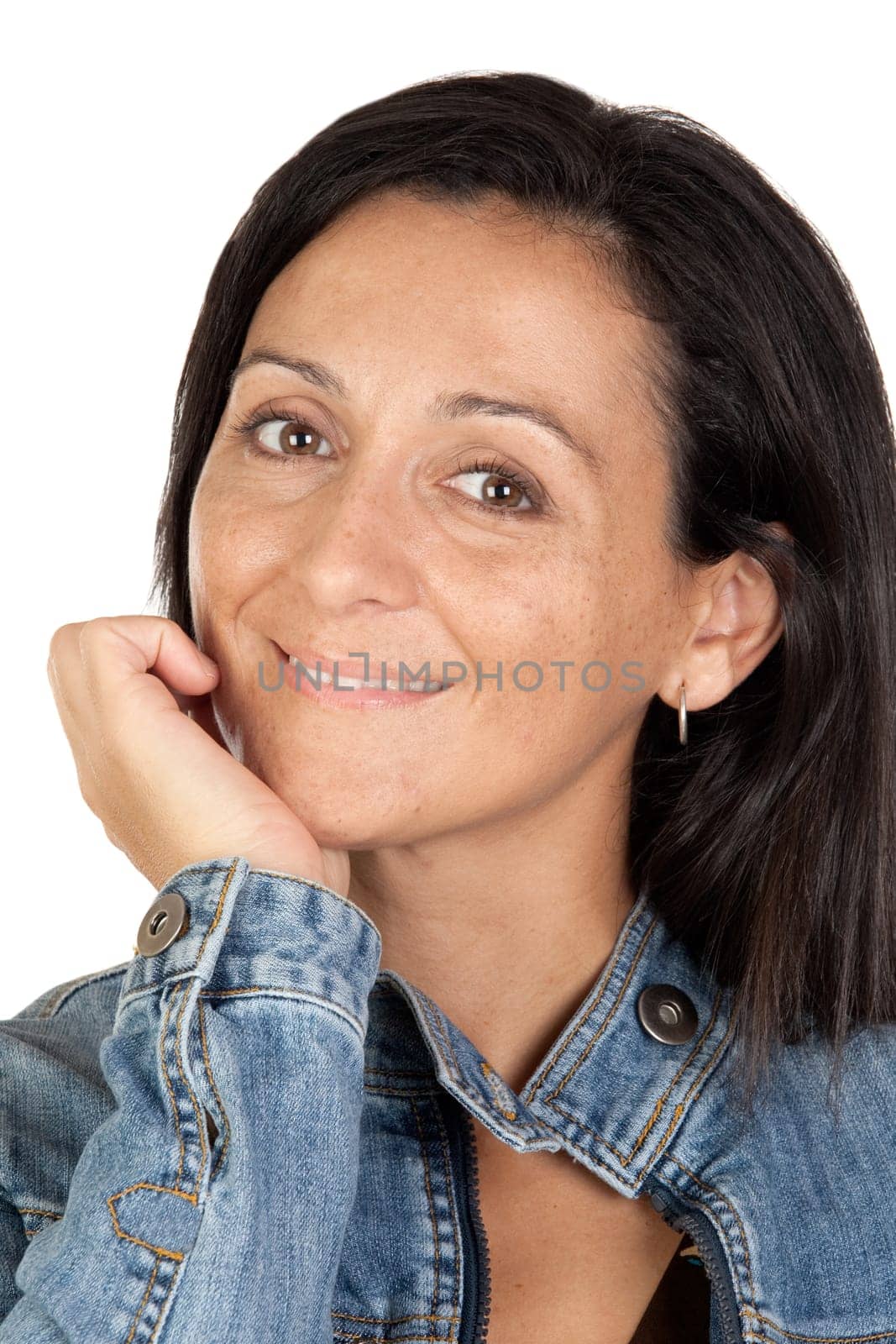 Attractive brunette girl