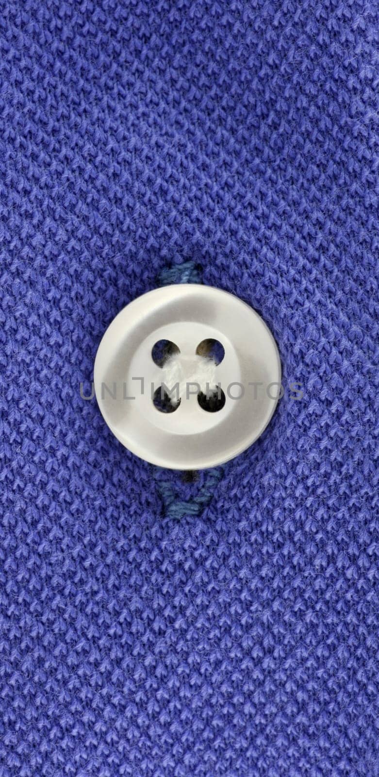 Button on cloth