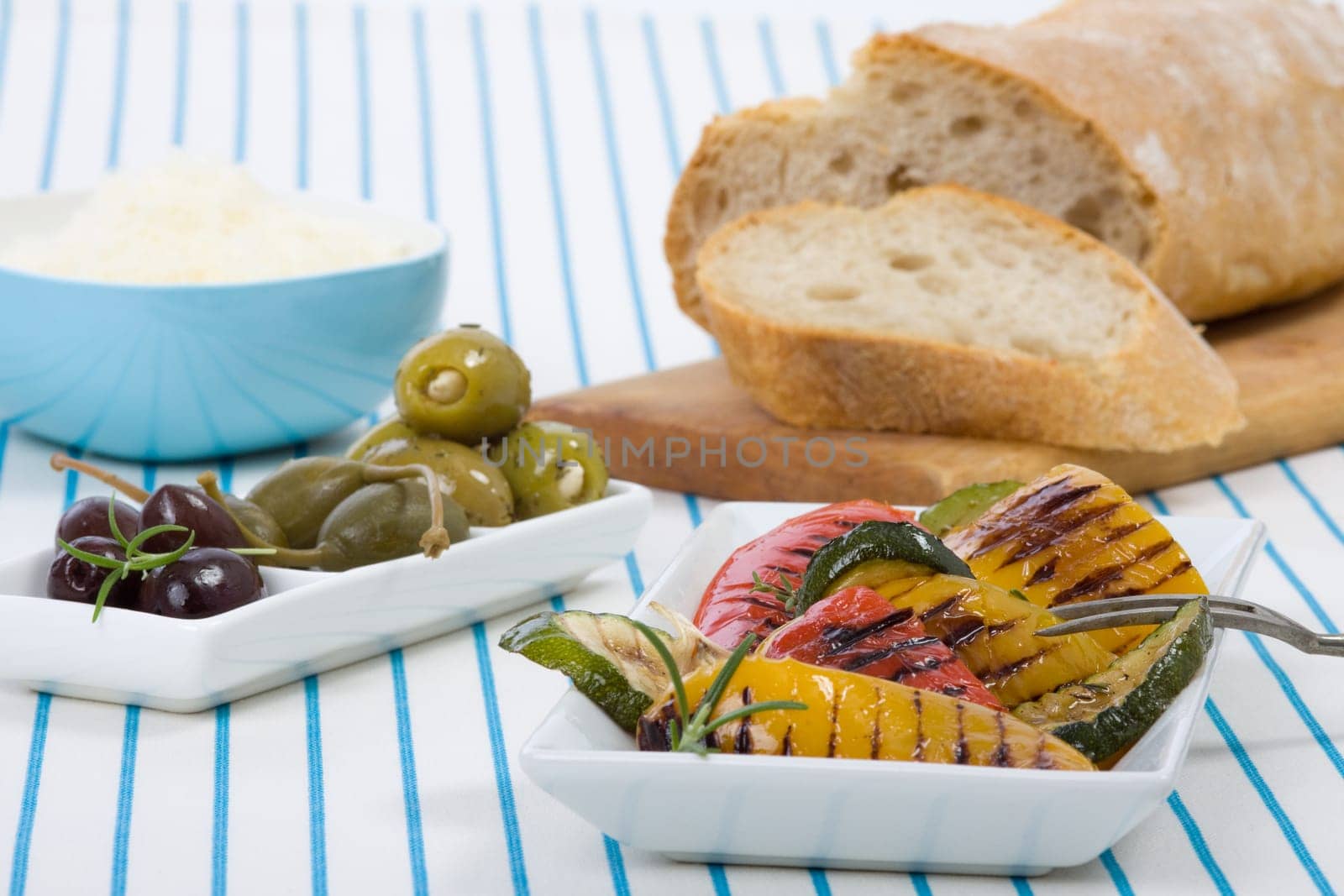 Italian Grilled Peppers