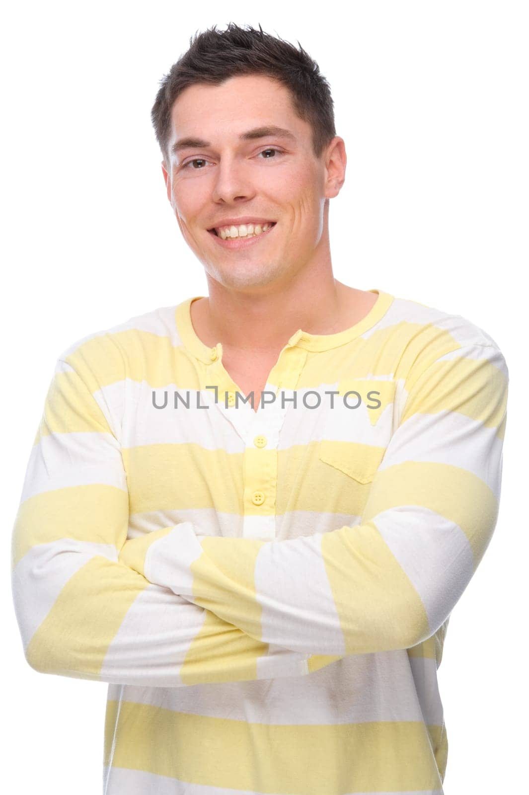 Young happy man