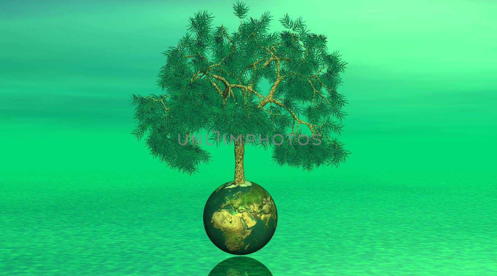 Beautiful tree on earth