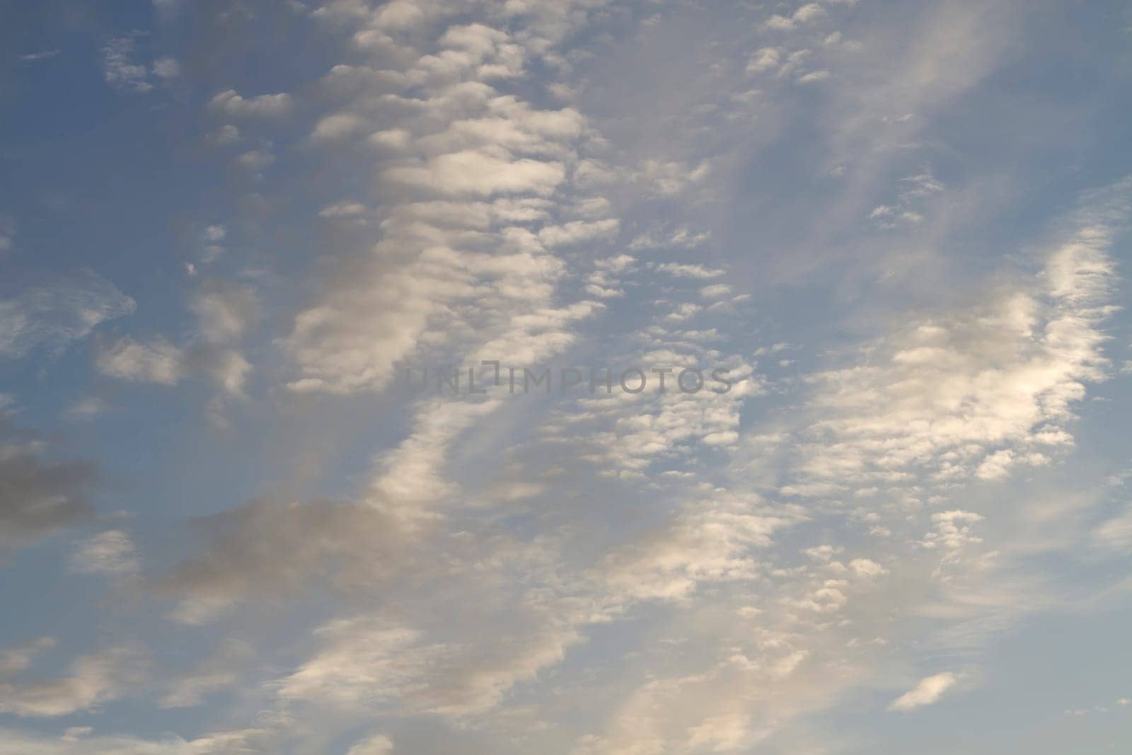 Background evening sky