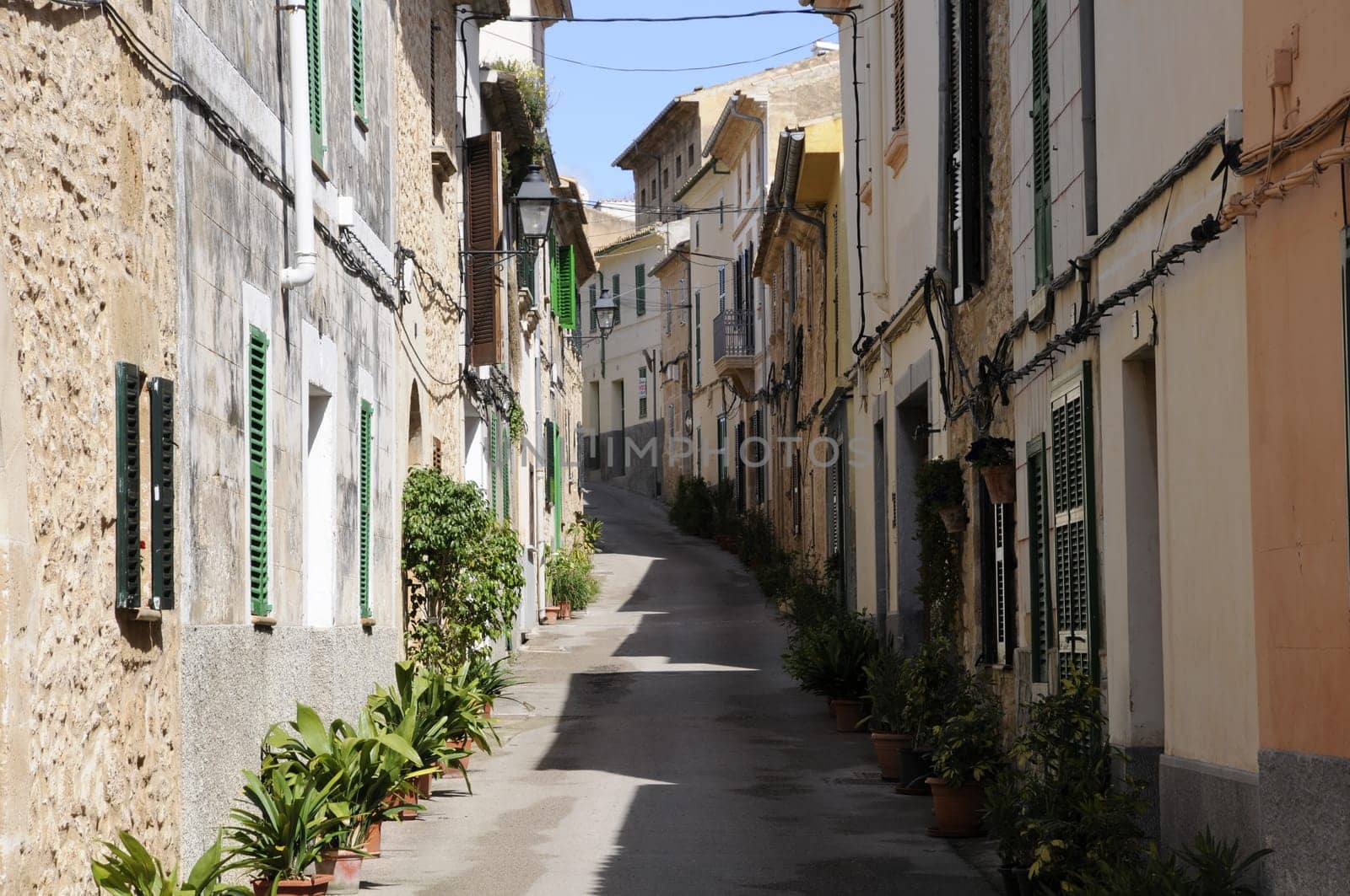 Alley in Alcudia