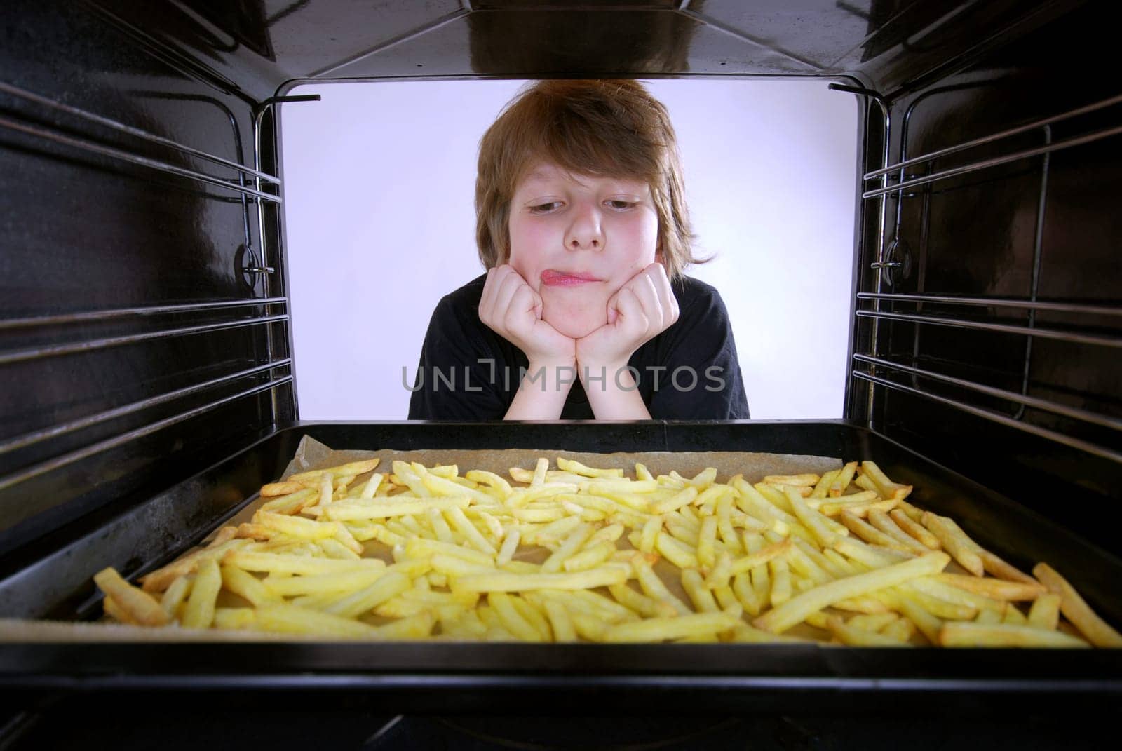 Bake french fries