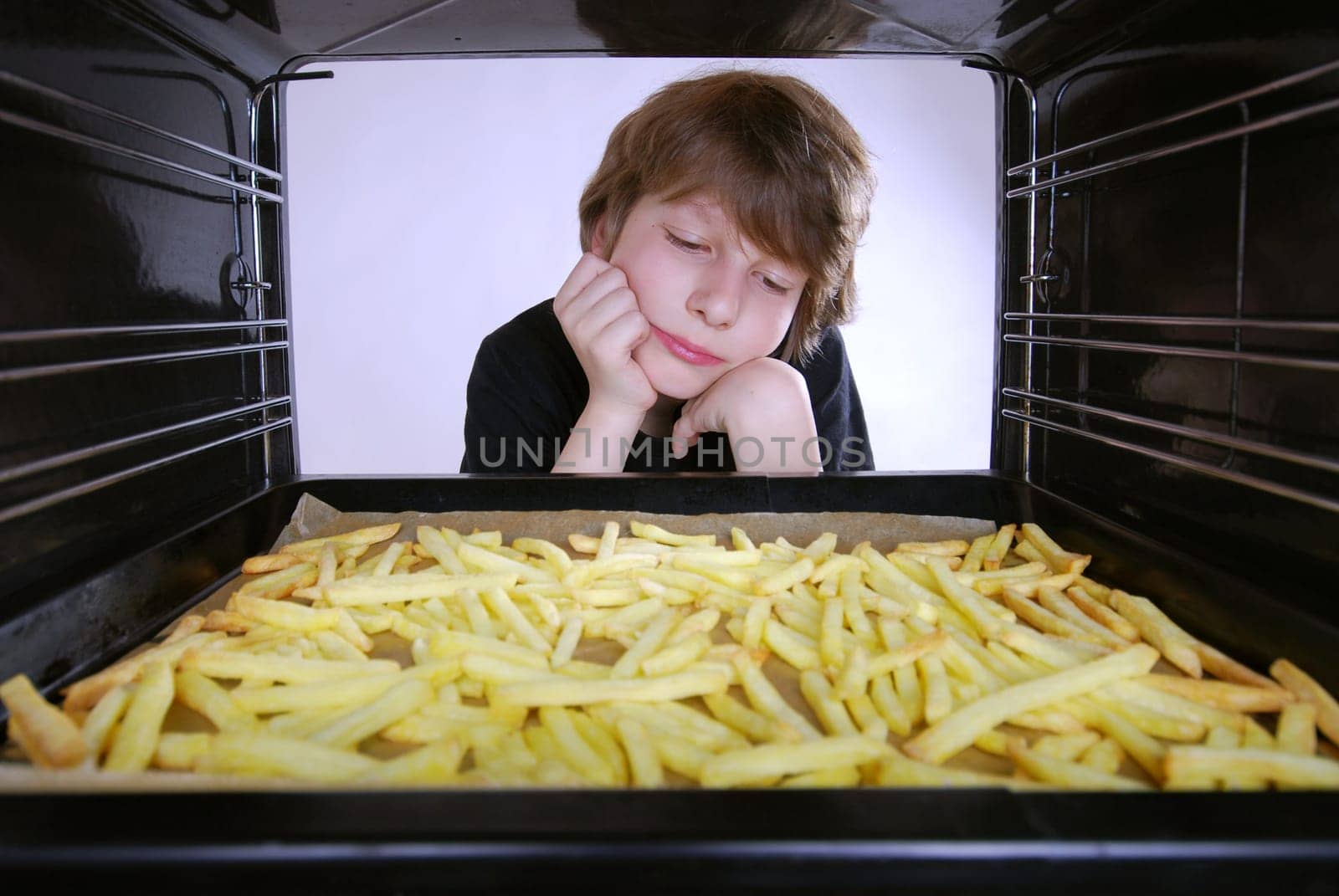 Bake french fries