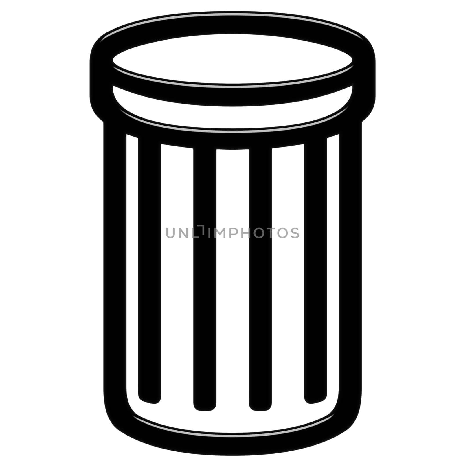 3D Trash Bin