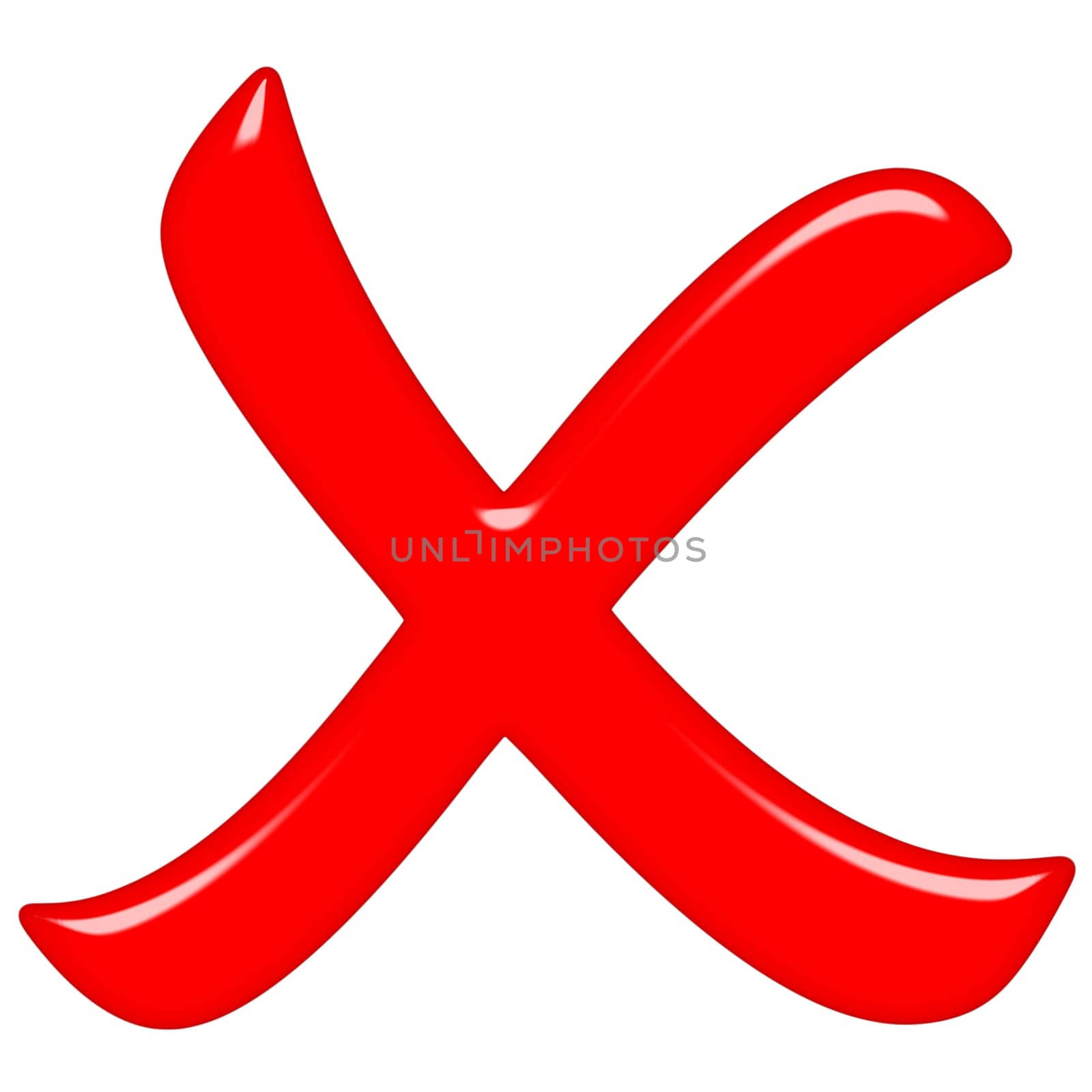 3D Rejected Sign