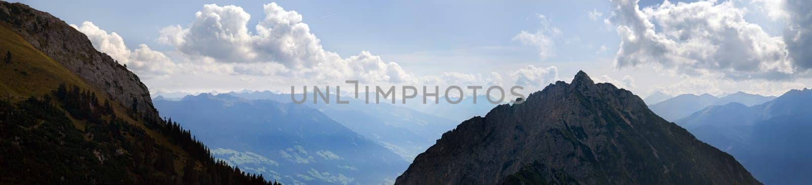 Rofan Mountains near Mauritzalm
