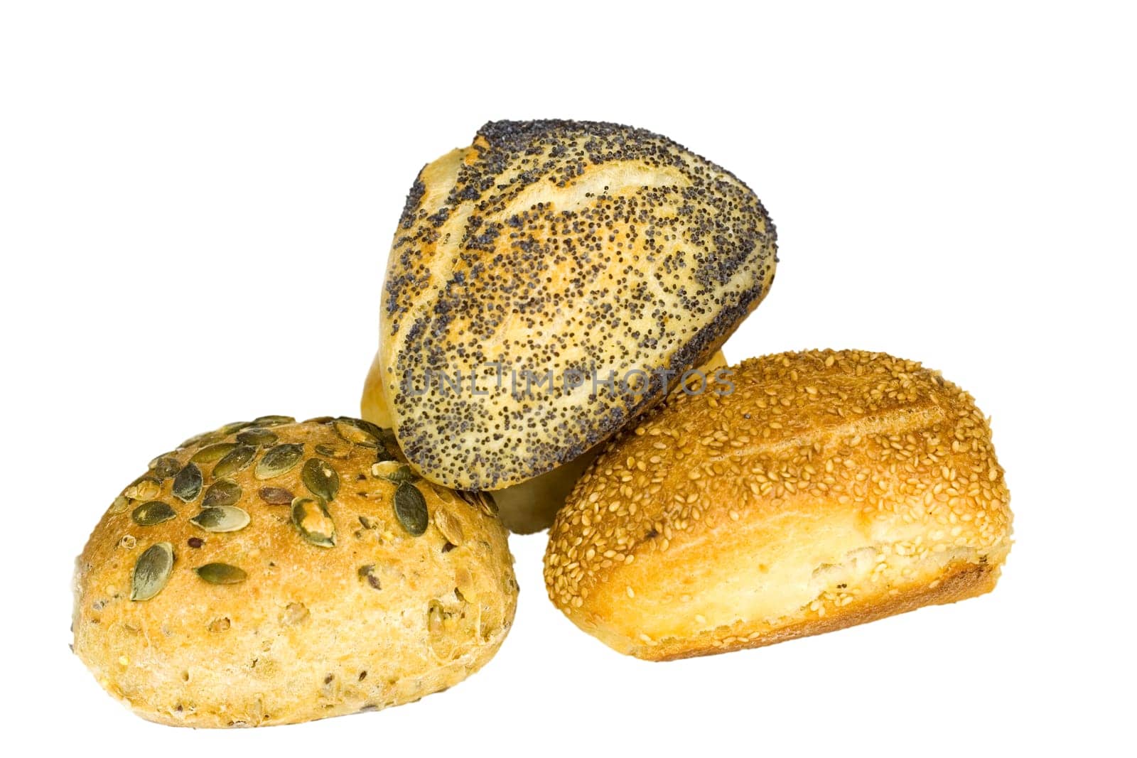 Assorted bread rolls
