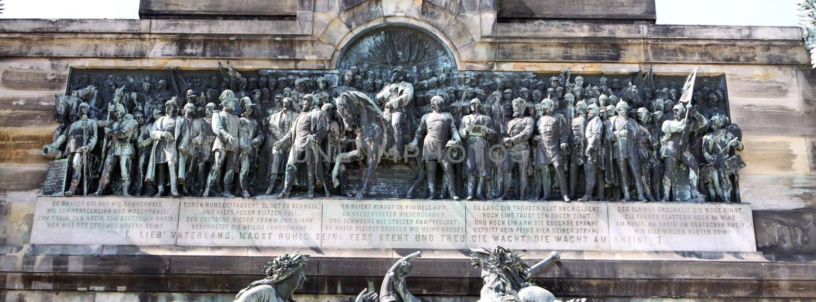 Main relief on the Niederwald monument