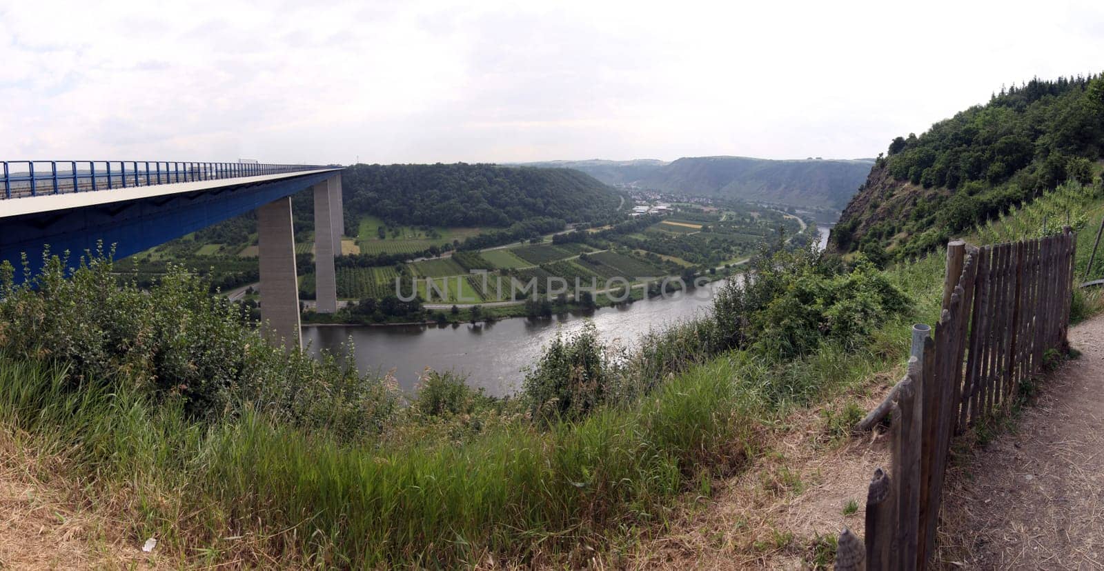Moselle Valley Bridge near Winningen-Dieblich