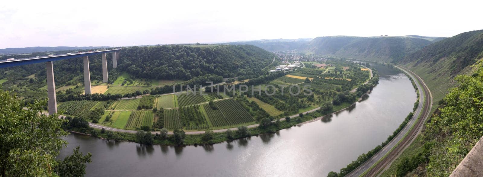 Moselle Valley Bridge near Winningen-Dieblich