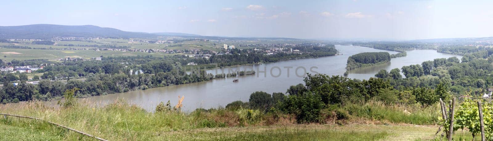View of the Rhine Valley near Bingen