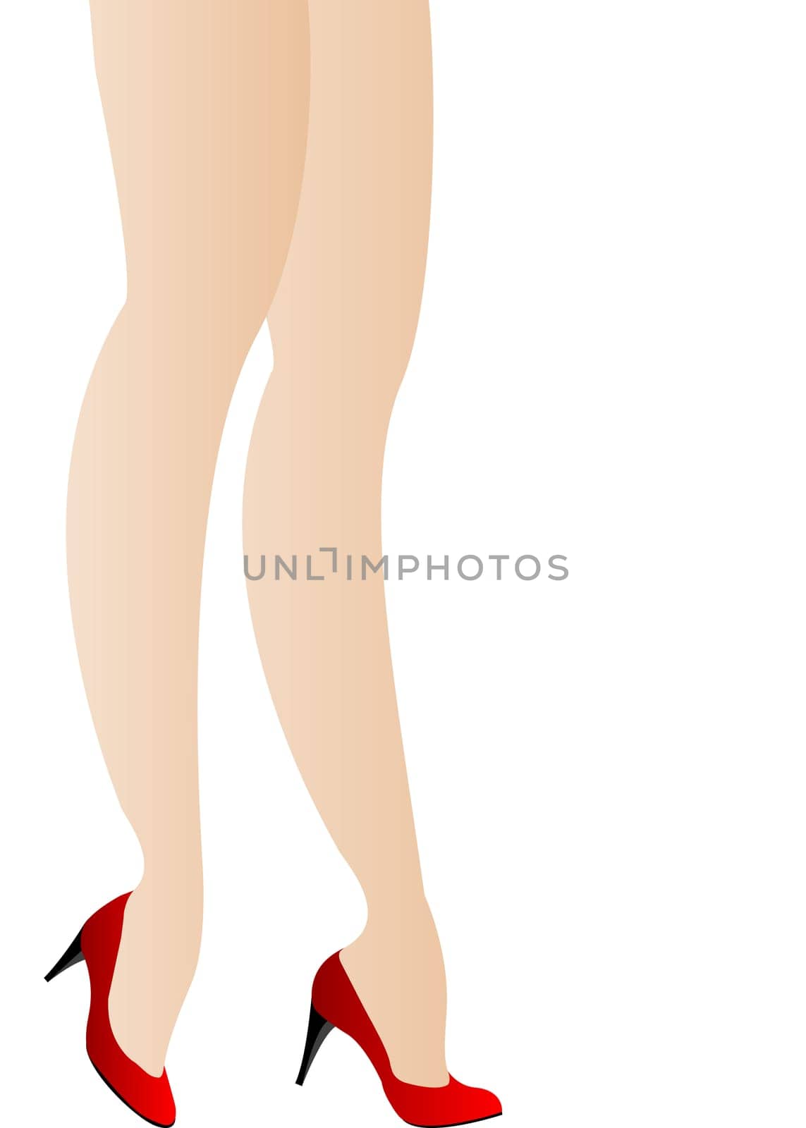 Standing in shoes