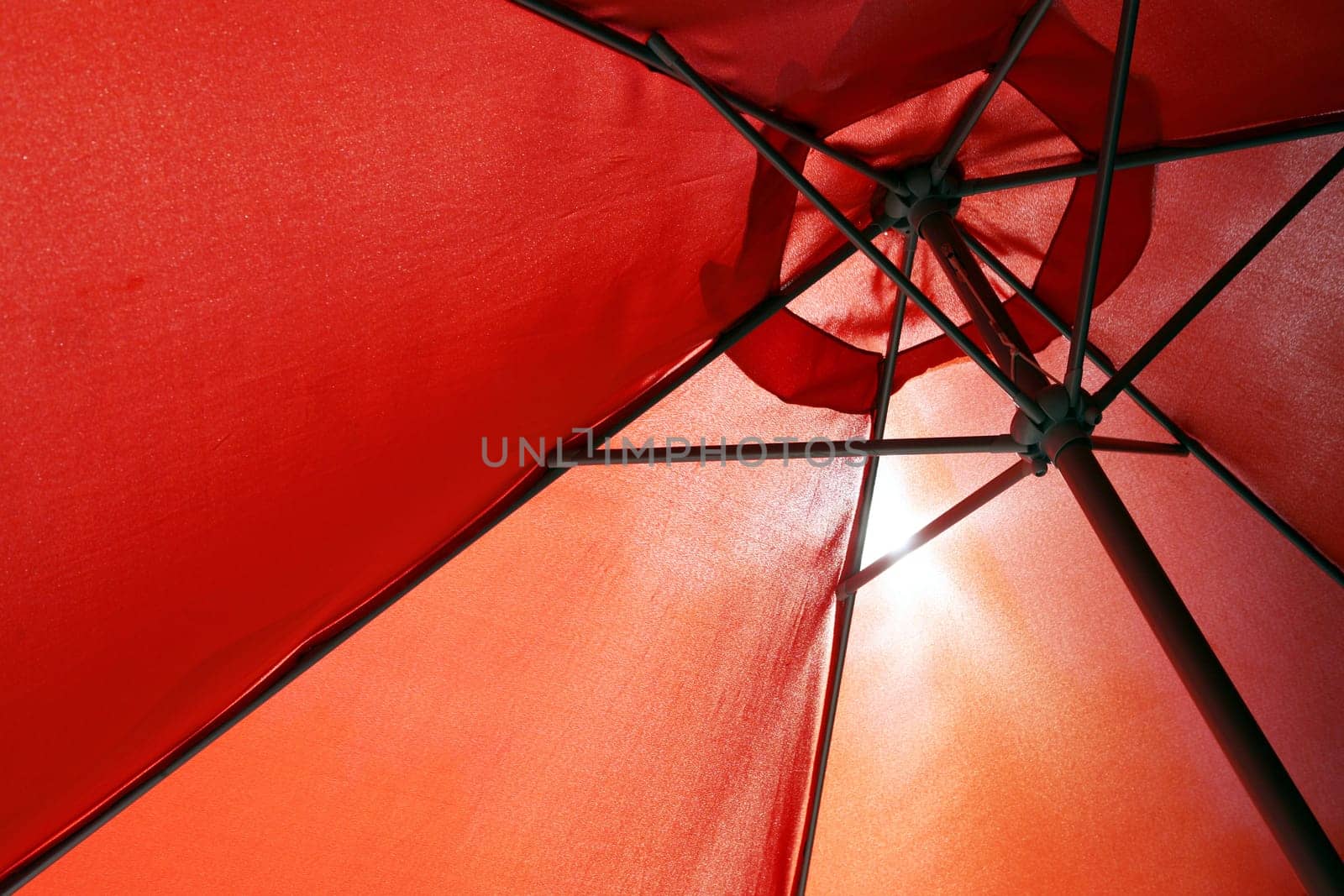 red parasol