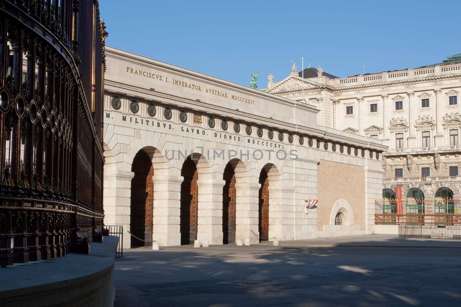Heroes' Gate in Vienna