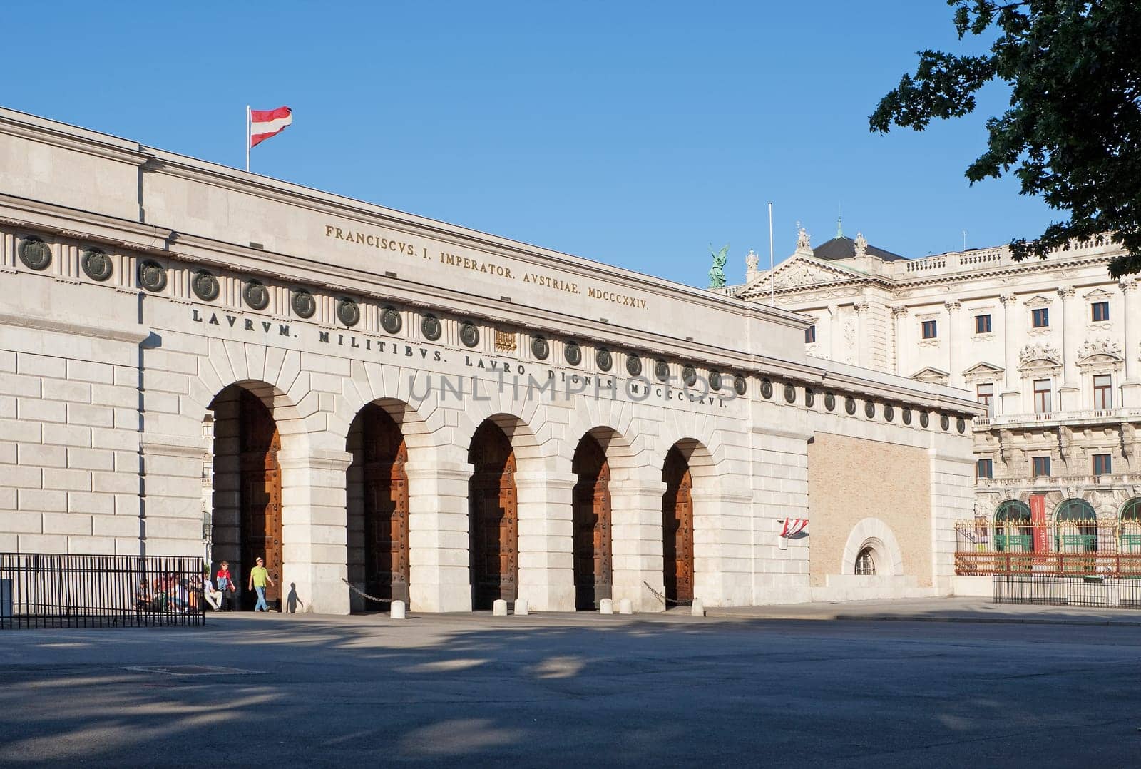 Heroes' Gate in Vienna