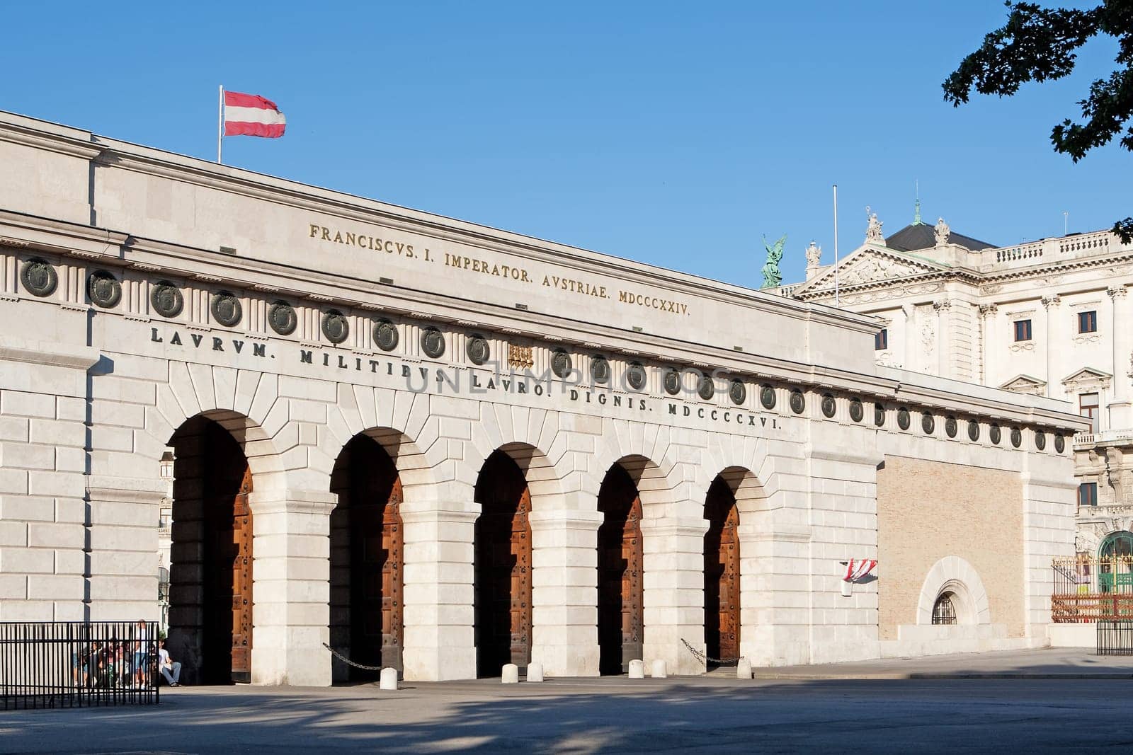 Heroes' Gate in Vienna