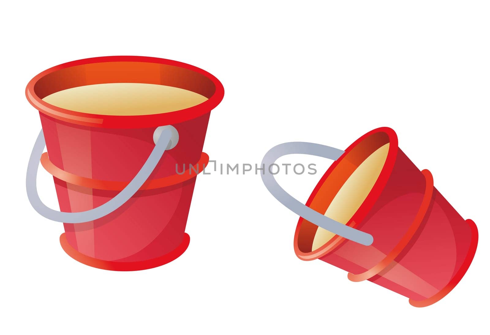 red bucket