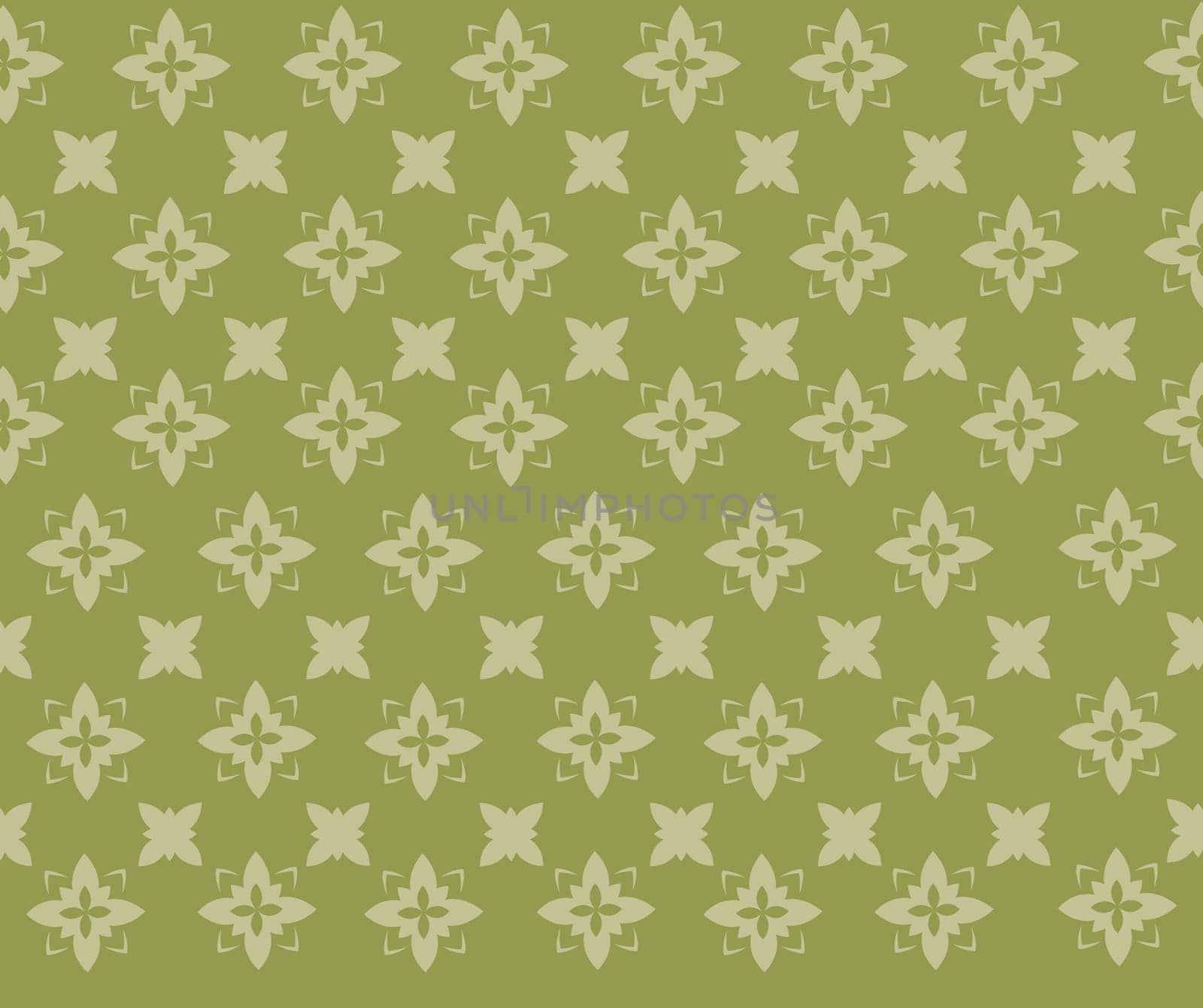 green semless fancy pattern