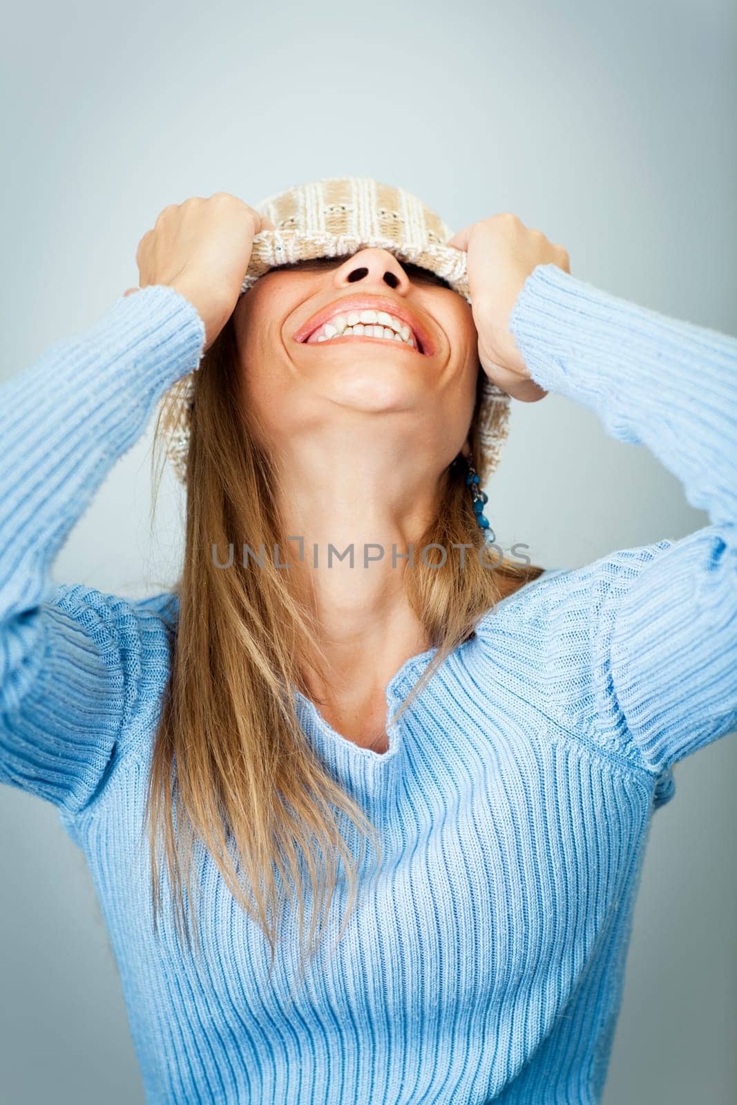 woman looking at camera and smiling