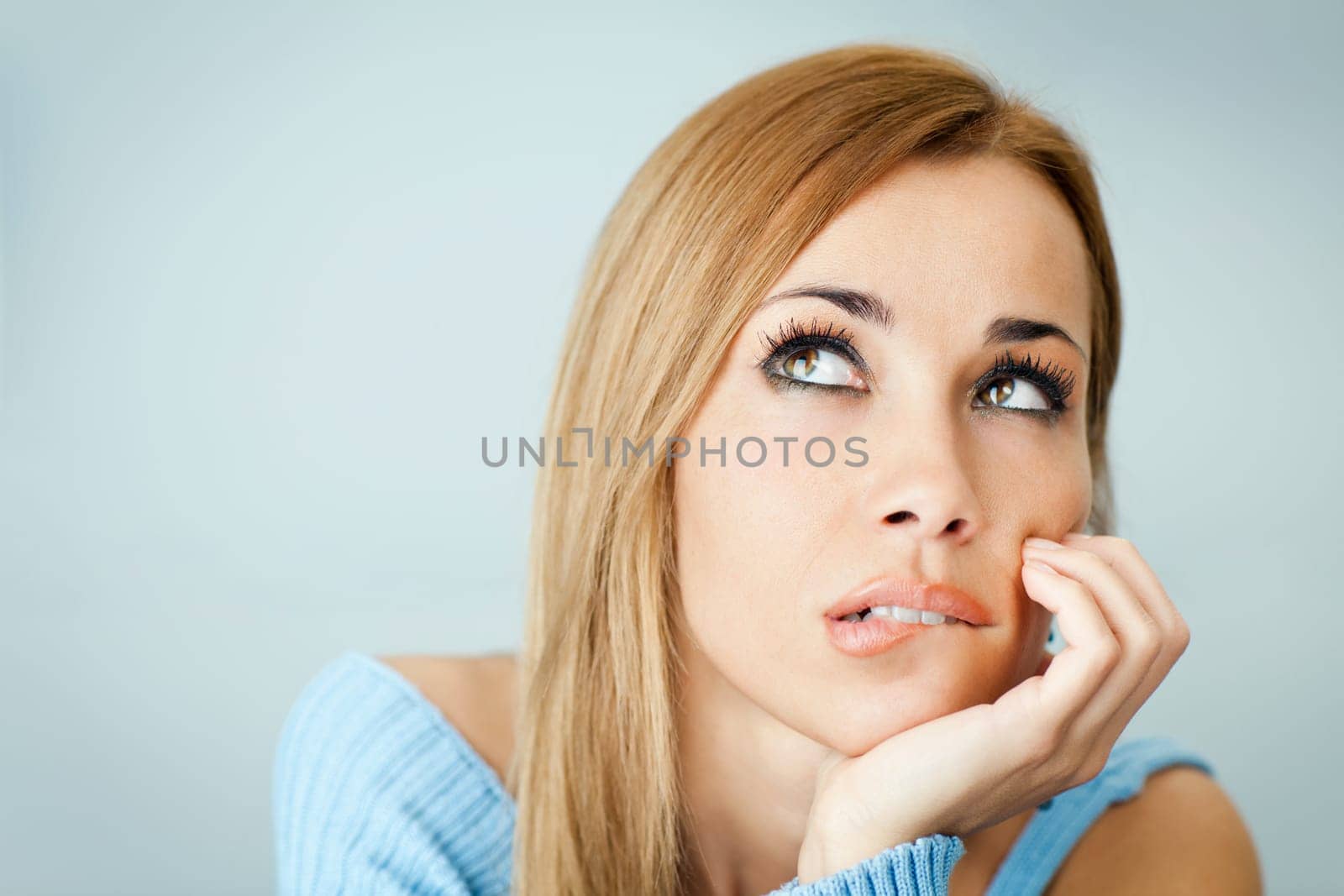 woman looking at camera and smiling