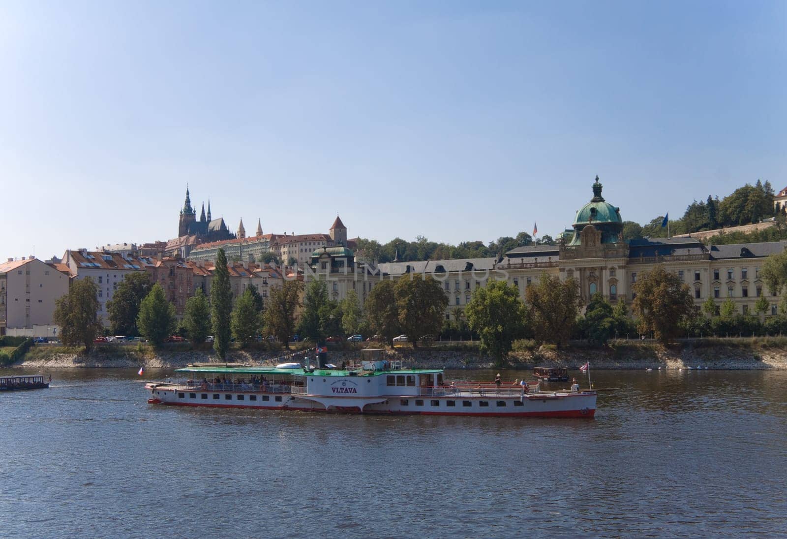 Hradčany over the Vltava River