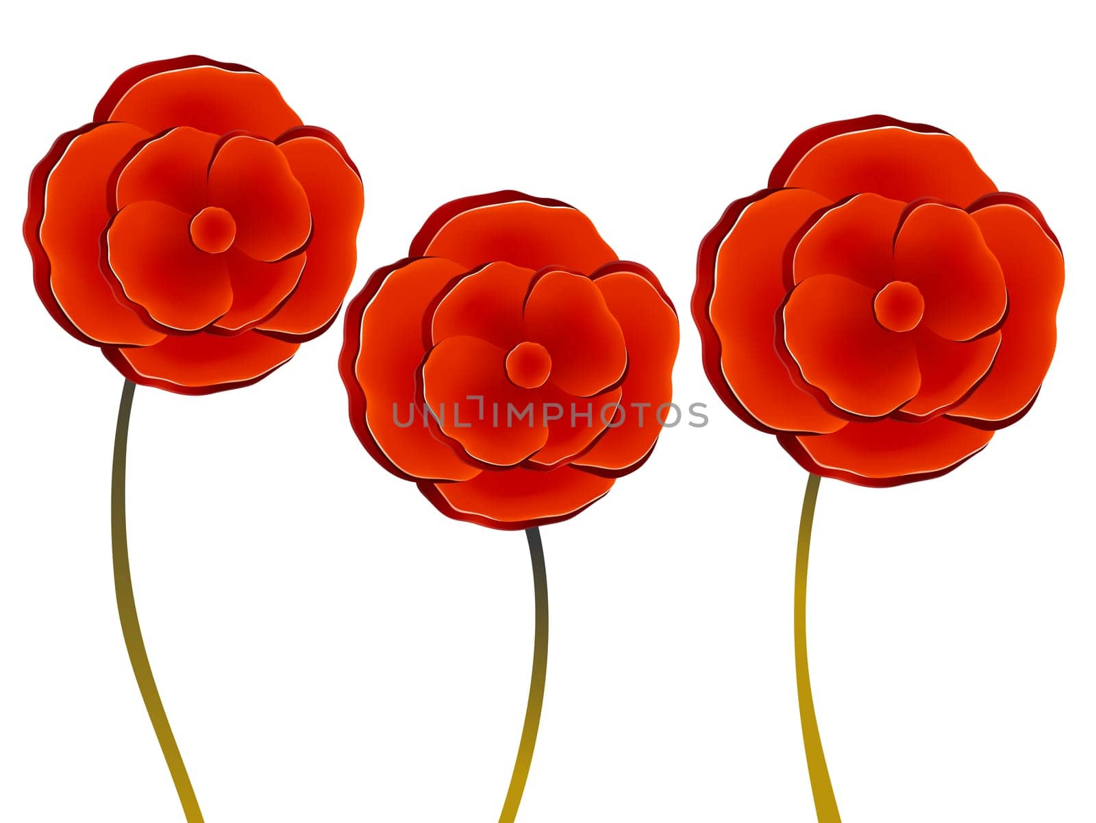 red flower