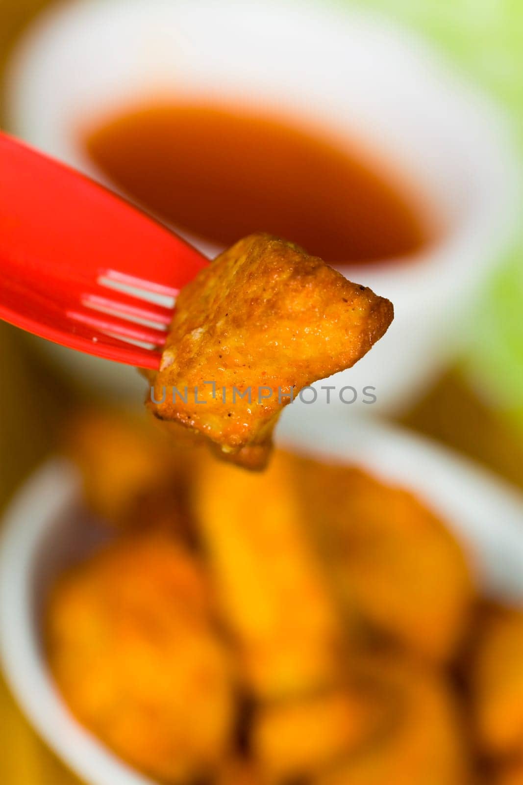 Chicken with chili sauce