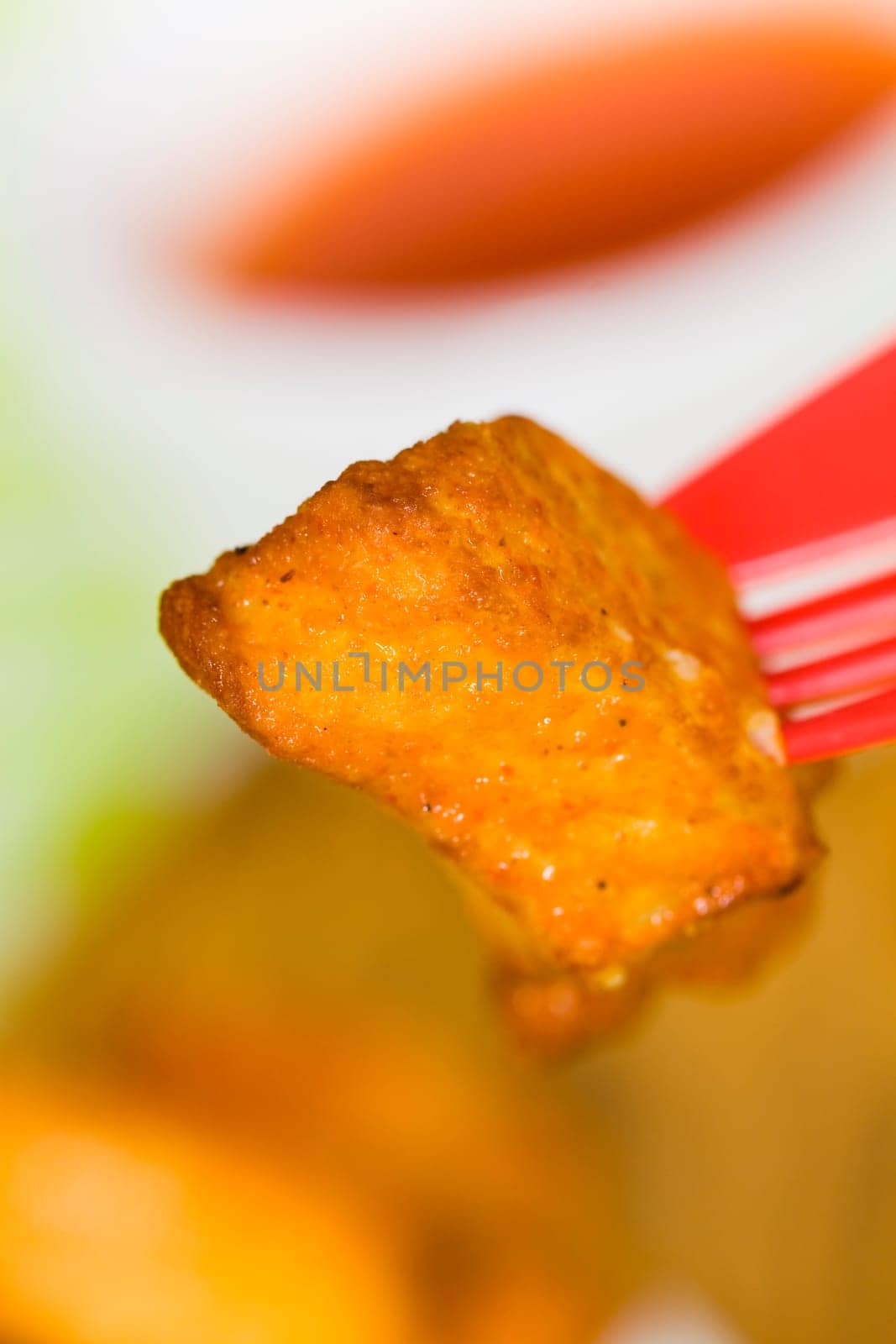 Chicken with chili sauce