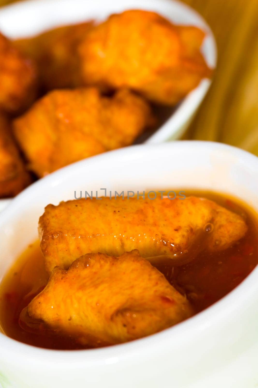 Chicken with chili sauce